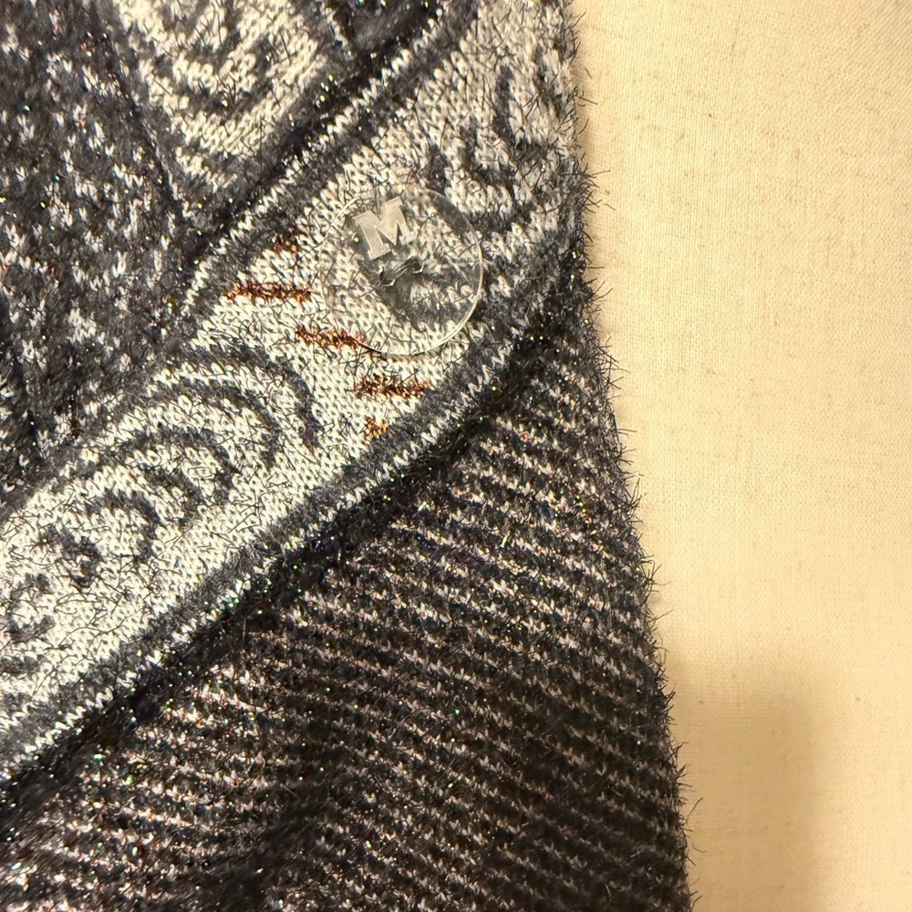 Missoni Hooded Knit Long Cardigan Sweater Coat - Picture 3 of 6
